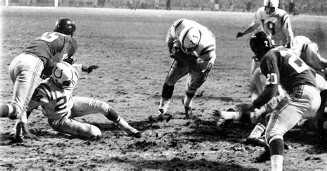 Colts' 1958 championship win over Giants voted greatest game