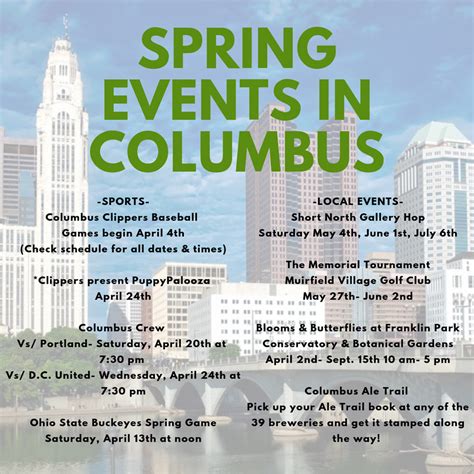 Columbus Ohio Events 2024 - arlyne jillene