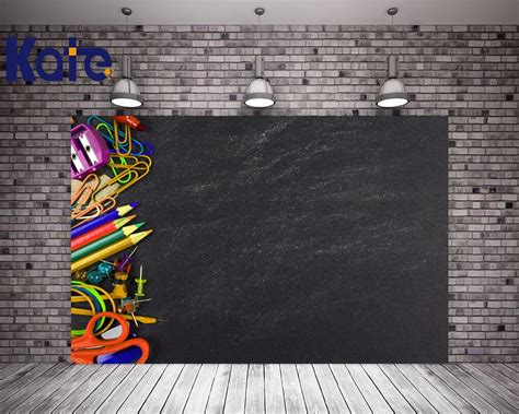 Aliexpress.com : Buy Kate 5X7FT Children Classroom Backdrop Blackboard Cloth Backdrops With ...