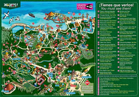 Xcaret Park Map: Explore the Best of Mexico