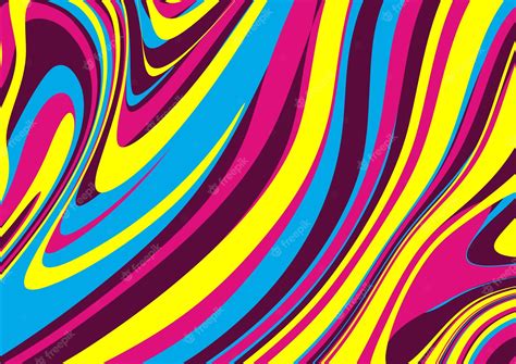 Premium Vector | Liquid background with many colour pop art