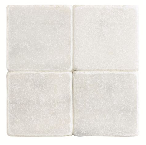 white stone tile