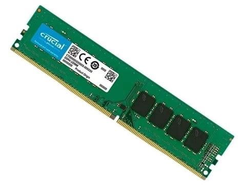 Crucial 8GB (1x8GB) DDR4 UDIMM 2666MHz CL19 Single Ranked Notebook Laptop Memory RAM Basic Bulk ...