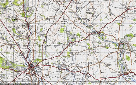 Historic Ordnance Survey Map of Barnsley, 1947