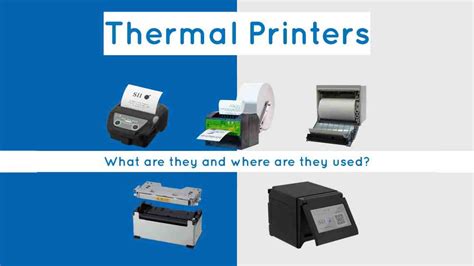 Thermal Printers: What are they and where are they used? | BVM Ltd