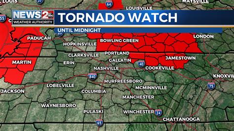 Significant severe storms with possible tornadoes today in Middle Tennessee | WKRN News 2