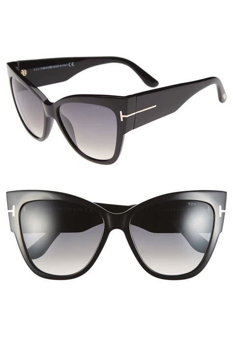 Tom Ford Anoushka 57mm Gradient Cat Eye Sunglasses | Nordstrom