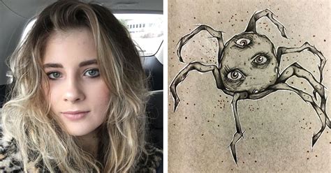 18-Year-Old Creates Schizophrenia Drawings to Cope with Hallucinations