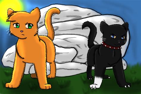 Firestar and Scourge by MiaMaha on DeviantArt