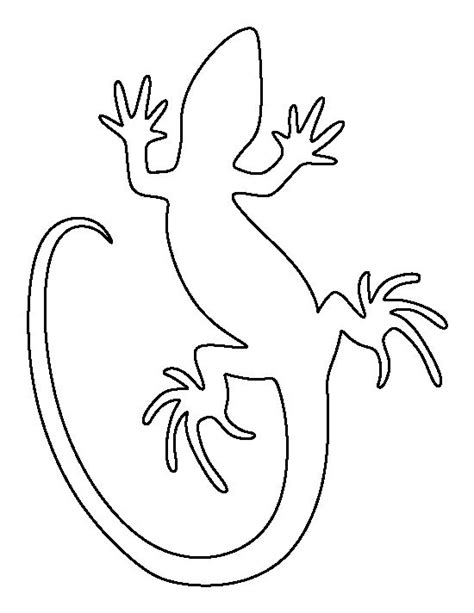 Free Lizard Outline Cliparts, Download Free Lizard Outline Cliparts png images, Free ClipArts on ...