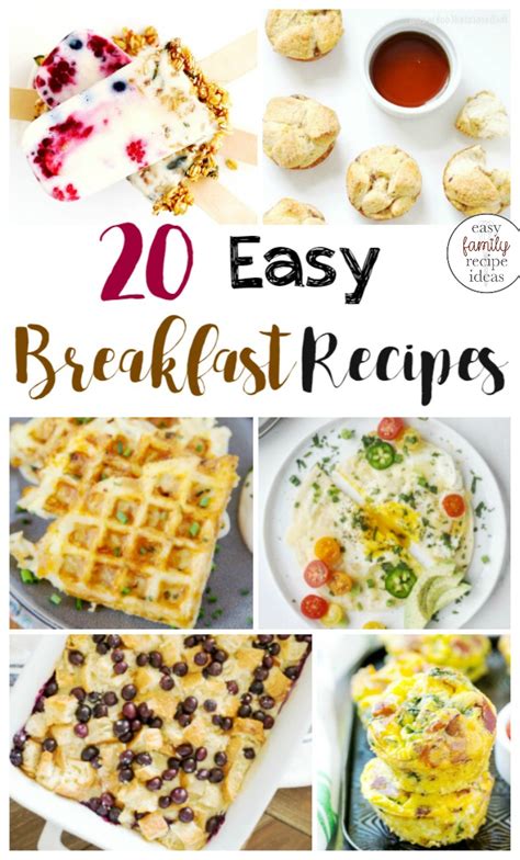 25+ Healthy Breakfast Ideas - Easy Breakfast Recipes for the Family