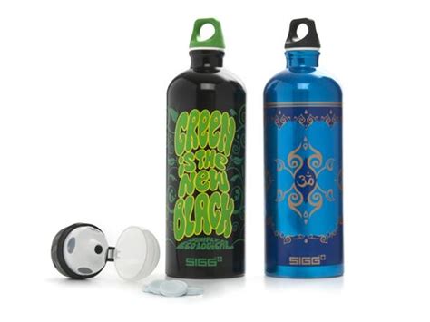 SIGG 1.0L Aluminum Water Bottle 2-Pack Bundle (Random Designs)