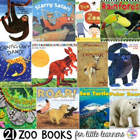 Zoo Books for Little Learners - Pocket of Preschool