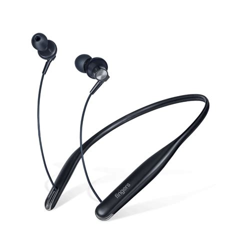 FINGERS 20 Hr Wireless NeckBand Earphones | 20+ hours music