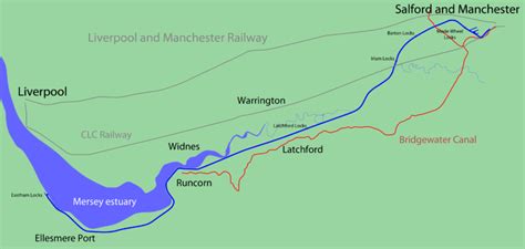 √ Manchester Canal Map