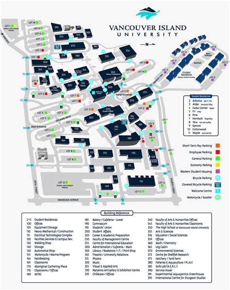 Viu Nanaimo Campus Map | Dakota Map