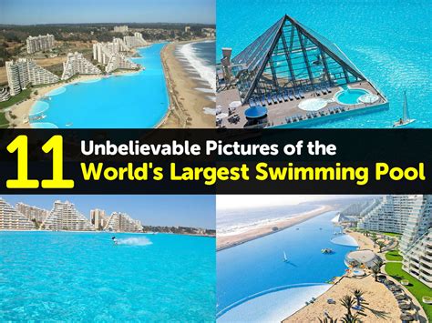 11 Unbelievable Pictures of the World's Largest Swimming Pool