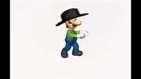 luigi dances like this - YouTube