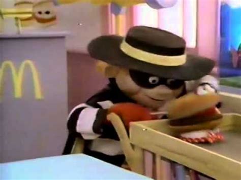 McDonald's Hamburglar commercial 1986 - YouTube