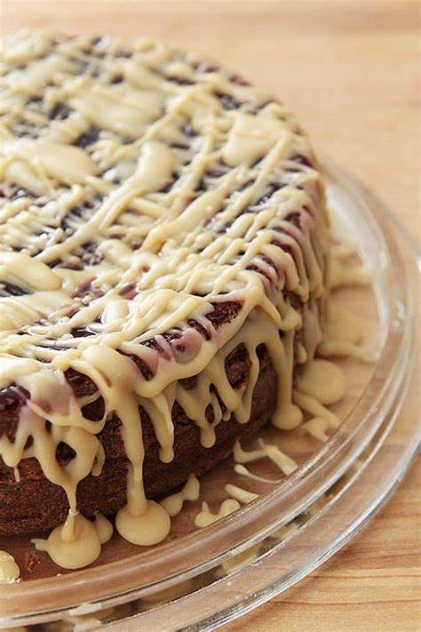 blackberry jam cake recipe with caramel icing