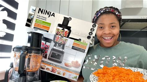 TESTING THE NINJA 3 IN 1 FOOD PROCESSOR | NINJA FOOD PROCESSOR UNBOXING ...