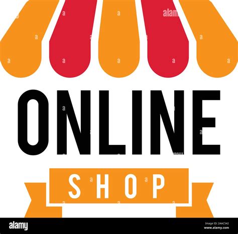 Online shop logo Stock Vector Images - Alamy