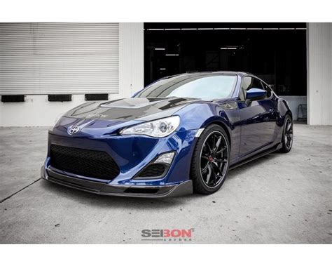 2013-2016 SCION FRS KC-STYLE CARBON FIBER FRONT LIP