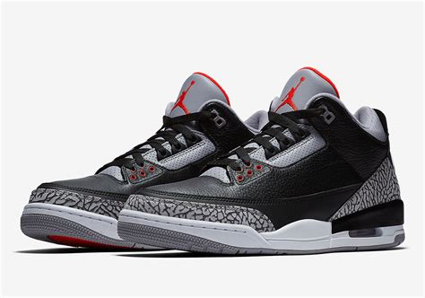 Jordan 3 Black Cement Official Images - 2018 Release Info | SneakerNews.com