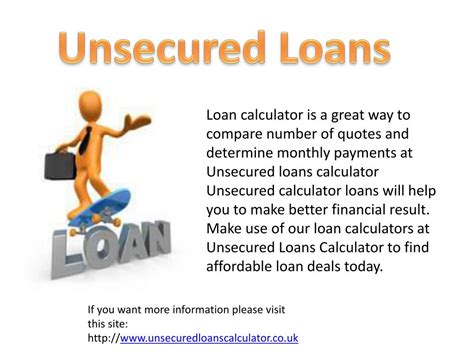 PPT - Unsecured Loans PowerPoint Presentation, free download - ID:97319