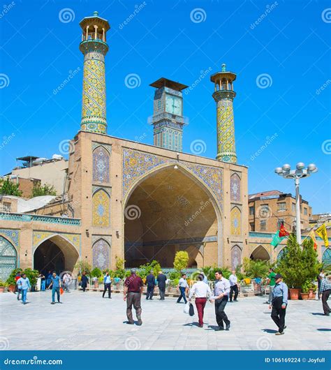 Imam Khomeini Mosque. Tehran, Iran Editorial Stock Image - Image of iran, building: 106169224