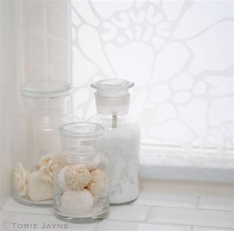 Bathroom glass jars | Glass bathroom, Bathroom glass jars, Glass apothecary jars