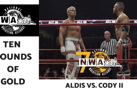 IN GOOD HANDS | NWA Ten Pounds of Gold 39 | Nick Aldis vs. Cody Rhodes ...