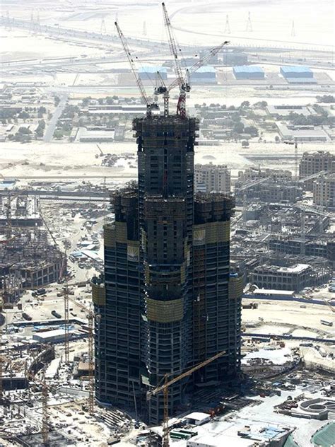 What was the total cost of constructing Burj Khalifa