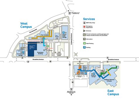 Boston Medical Center Campus Map | US States Map