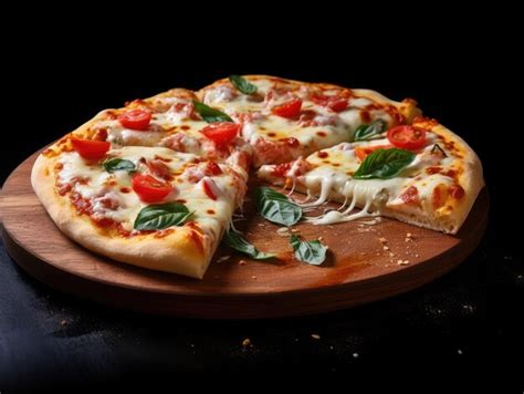 Premium AI Image | Food pizza Trending HD wallpaper 8K4K2K wallpaper