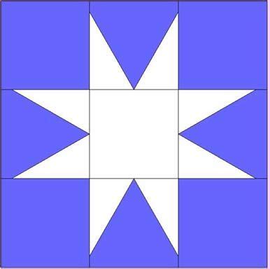 8 Point Star Quilt Pattern