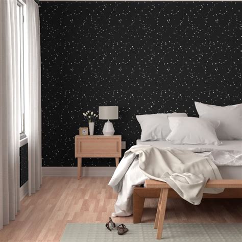 stars in the zodiac constellations on Wallpaper | Spoonflower