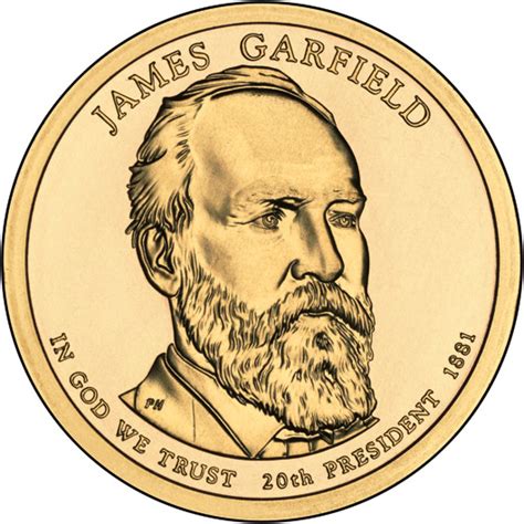 1 dollar coin - James Garfield (1881) | USA 2011