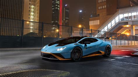 Lamborghini Huracán STO 2021 4K Wallpaper | HD Car Wallpapers | ID #17470