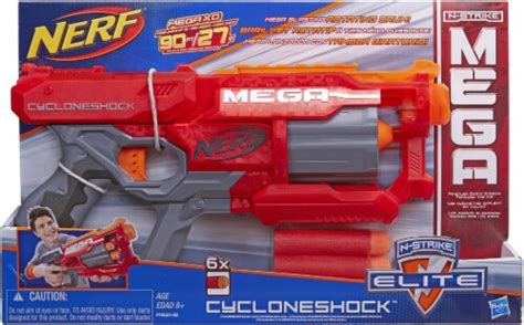 Nerf N-Strike Elite Mega Cycloneshock Blaster, 1 ct - QFC