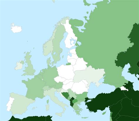 Template:Islam in Europe by country - Wikipedia