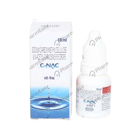 Buy C Nac Eye Drops 10ml Online at Flat 18% OFF* | PharmEasy