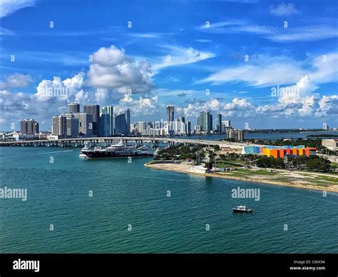 Miami at the distance Stock Photo - Alamy