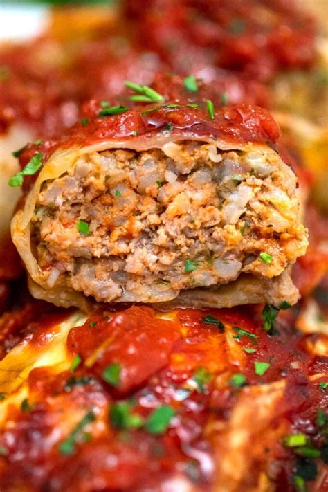 Easy Stuffed Cabbage Rolls Recipe - S&SM