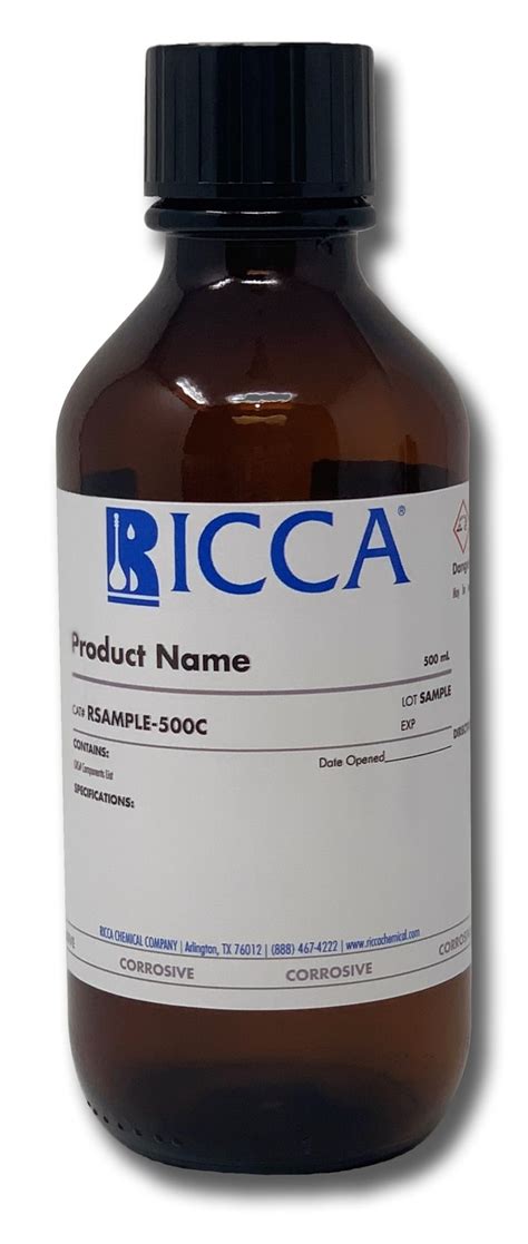 Chromic Acid, 10% (w/v), Ricca Chemical, Quantity: 500 mL | Fisher Scientific