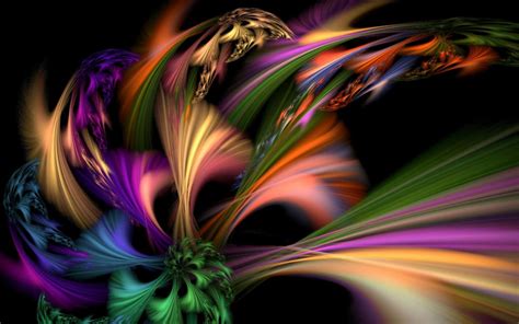 colorful, Fractal, Abstract Wallpapers HD / Desktop and Mobile Backgrounds