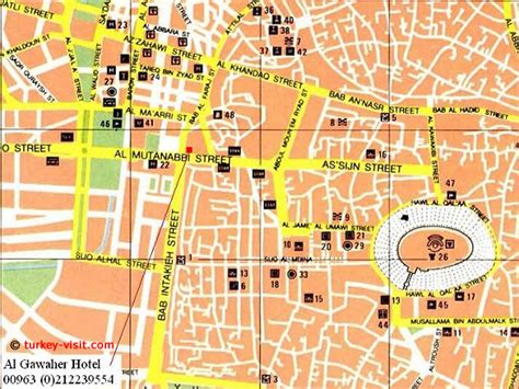 Aleppo Map - Syria