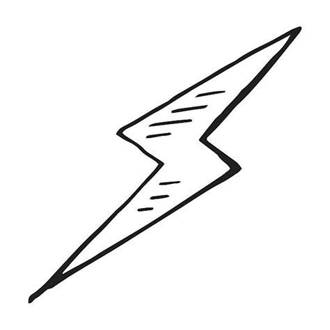 Draw Lightning Bolt Drawing Illustrations, Royalty-Free Vector Graphics ...