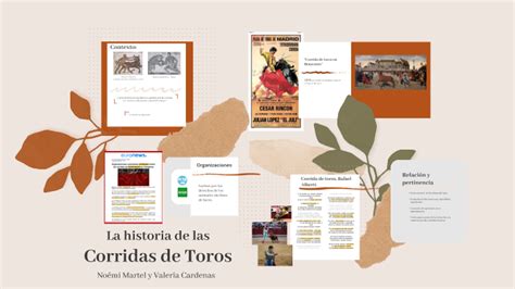 La historia de las Corridas de Toros by Valeria Cardenas on Prezi