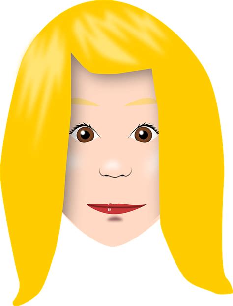 Girl Face Human · Free vector graphic on Pixabay